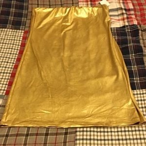 Gold club dress